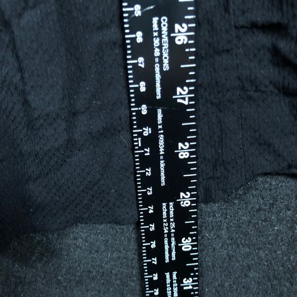 Lauren Conrad Womens Blouse Black V Neck Button Long Sleeve Flowy Lightweight XL - Picture 9 of 12